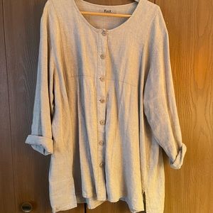 Flax tunic/jacket